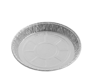 Aluminum Tray Round 122x14mm - 1,000 pcs/box.