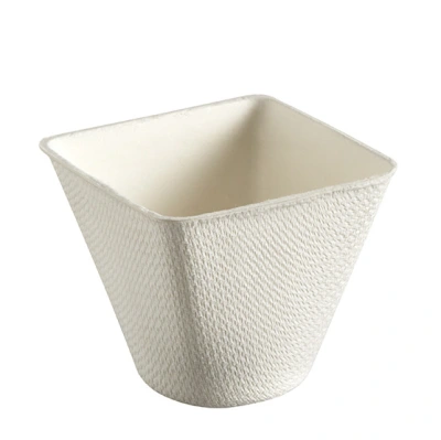 Bagastro Amuse Cup 60cc/White 50x50x45mm - 40 pieces