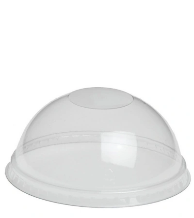 Dome Lid (PET) Ø95mm No Opening - 1,000 pcs/ctn.