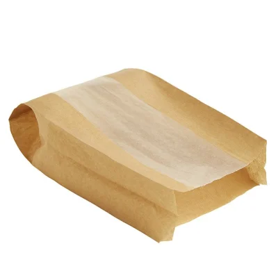 Bread Bags with Window KRAFT - 32x13cm - 1,000 pcs/box