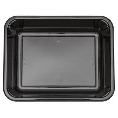 Meal Tray CPET 227/50 1C Black - 306 pcs/box