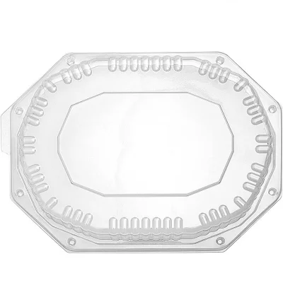 APET Lid for Catering Tray CS335 33.5X25X4.4cm - 100 pcs/ds.