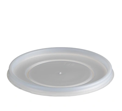 Foam Pot Lid (PS) 96mm + Opening - 500 pcs/box.