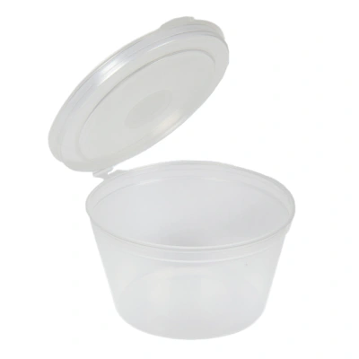 Cup with Fixed Lid PP - ø50mm - 30cc - 1,000 pcs/box