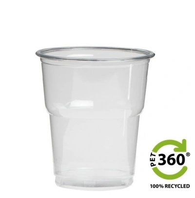 Eco-Friendly Plastic Soda Cup (PET360®) 7oz (8.5oz max) - 1,250pcs.