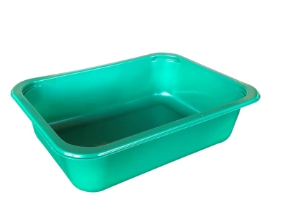 PP 187/50 1C Green Menu Tray - 480 pcs/box