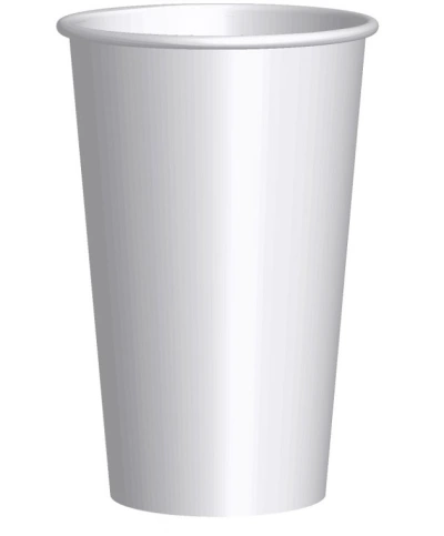 White Paper Coffee Cup To Go 400cc/16oz - 1,000 pcs/box.