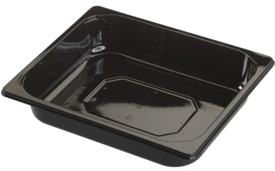 CPET Gastro Half Black/60mm - 80 pcs/box