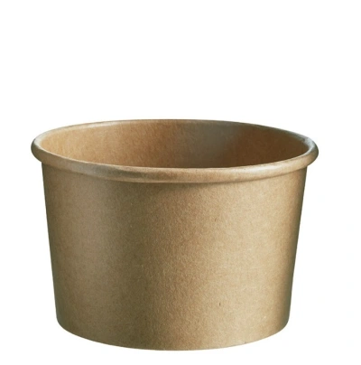 Ice and Soup Cup Kraft 240ml/8oz - 1,000 pcs/box.