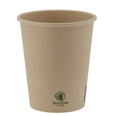 Paper Cups 200cc (8oz) ZeroTree – Bamboo Drinking Cups – 1,000 pcs/ctn.