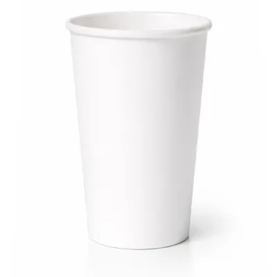 White Paper Coffee Cup To Go 400cc/16oz - 1,000 pcs/box.