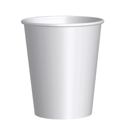 White Paper Coffee Cup To Go 200cc/8oz - 1,000 pcs/box