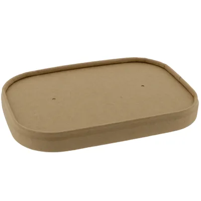 Cardboard lid Kraft 173x121mm - 300 pcs/box