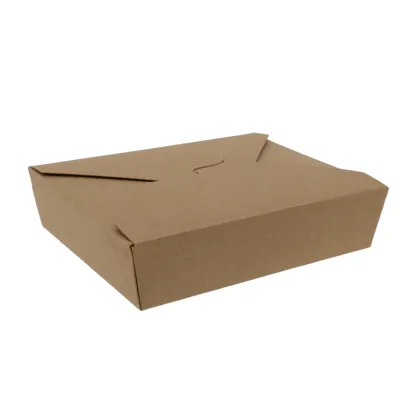 Kraft Meal Box 164x128x38mm - 200 pcs/box
