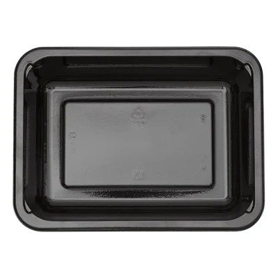 CPET Meal Tray 171/50 1C Black - 360 pcs/ds.