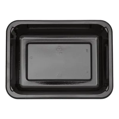 Meal Tray CPET 171/35 1C Black - 240 pcs/box.