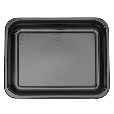 Meal Tray CPET 227/30 1C Black - 450 pcs/box.
