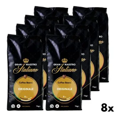Coffee Beans Originale - Gran Maestro Italiano 8x1kg