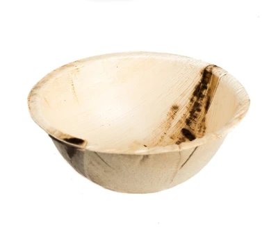 Round Palm Leaf Plate 15cm - 100 pcs (4 x 25pcs).