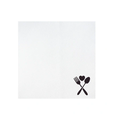 Print Cocktail Napkins 25x25cm (folded to 12.5x12.5cm) - from 100 pcs