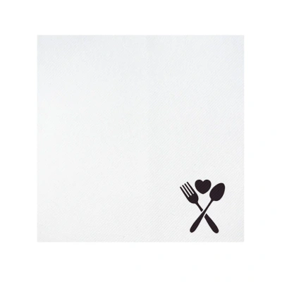 Print Brunch Napkin 33x33cm (folded to 16.5x16.5cm) - from 100 pcs.