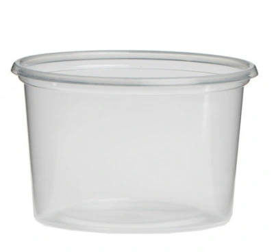 PP Container Round 115mm - Capacity: 500cc - 500 pcs/pack