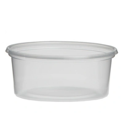 PP Container Round 115mm - Capacity: 350cc - 500 pcs/box