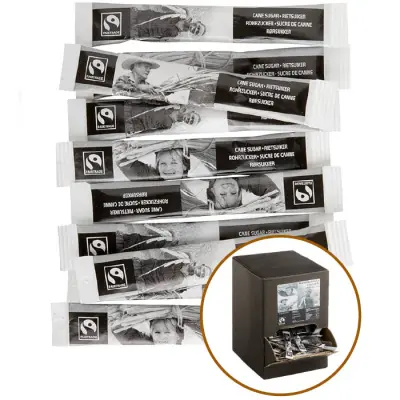 Cane Sugar Sticks 4 grams in Dispenser - 600 pcs/box