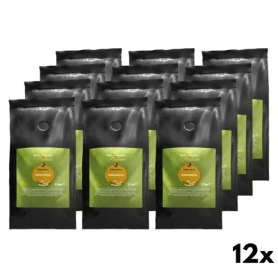 Organic Coffee Beans - Gran Maestro Italiano 12x250g.