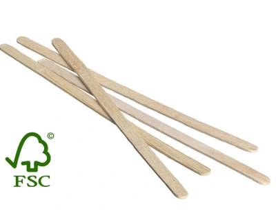 Wooden Stir Sticks FSC 140mm 2,000 pcs/box (2 dzns of 1,000 pcs)