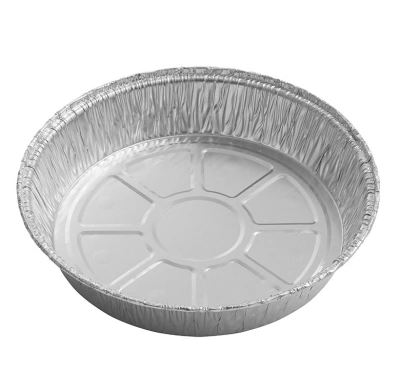 Aluminum Round Tray 207x40mm - 600 pcs/box.