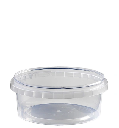 Tamper Evident Cup Ø118mm - 300cc + lid - 320 pcs/box.