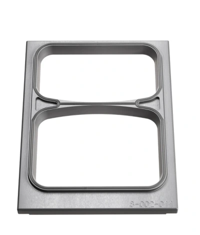 Sealing Frame/Insert Ring 2-Compartment CPET Tray 227x177mm