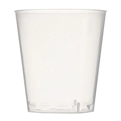 Plastic Shot Glass (PP) 20cc - 1,000 pcs/box