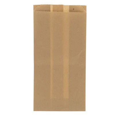 Paper snack bag No. 29 – Brown - 16x10.5x37cm – 10 kg/box