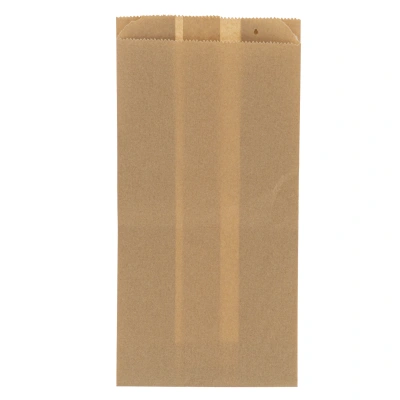 Paper Snack Bag - 2 lb - Brown - 160/105x320 mm - 10kg/box
