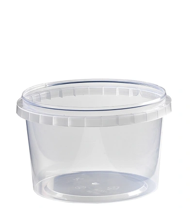 Tamper Evident Cup Ø118mm - 500cc + lid - 300 pcs/box.