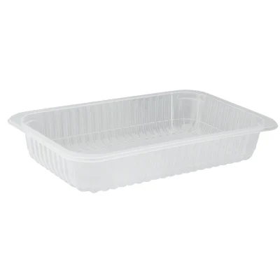 Menu Tray PP 230/40 Injection Molded 1C Transparent - 432 pcs/box.
