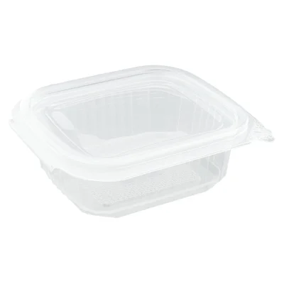 Plastic Container with Lid Transparent 250cc - 500 pcs/cs.