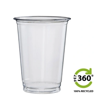 Sustainable Plastic Cup/Shaker PET360® 284cc /10oz - 1,250 pcs/box.