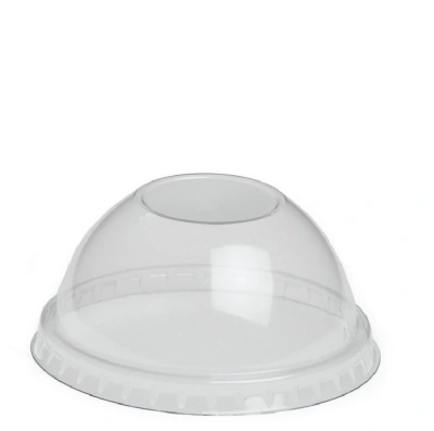 Dome Lid (PET) Ø78mm No Hole - 1,000 pcs/box